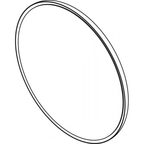 SAPHO FLOAT zrcadlo s RGB osvětlením průměr 74cm, bílá 22576