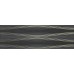 SAPHO GALA Negro keramická obkládačka D-609, 20x60 GAL011