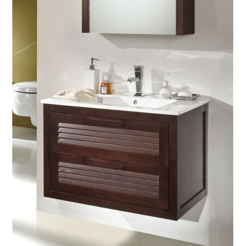 SAPHO HAPPY 60-P skříňka s umyvadlem, š. 61cm, wenge HP-60P SAPHO HAPPY 60-P skříňka s umyvadlem, š. 61cm, wenge HP-60P