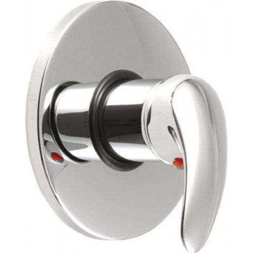 AQUALINE KASIOPEA podomítková sprchová baterie, 1 výstup, chrom 1107-41