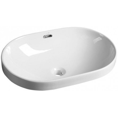 SAPHO LIMA zápustné keramické umyvadlo 59,5x39,5 cm BH7022
