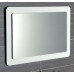 SAPHO LORDE zrcadlo s přesahem s LED osvětlením 900x600mm, bílá NL602