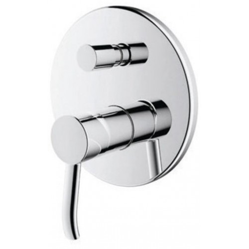 SAPHO LUKA podomítková sprchová baterie, 2 výstupy, chrom LK42