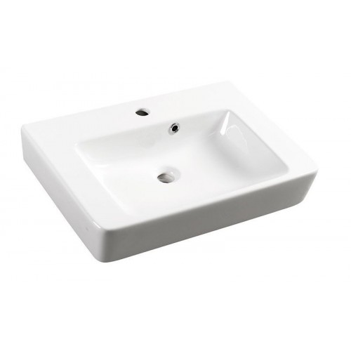 AQUALINE MODIS keramické umyvadlo 45x35cm, bílá FS981 AQUALINE MODIS keramické umyvadlo 45x35cm, bílá FS981