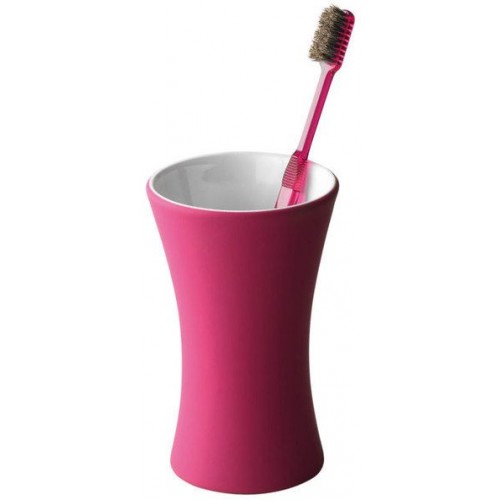 SAPHO MUGHETTO sklenka na postavení, rubínová MU9853