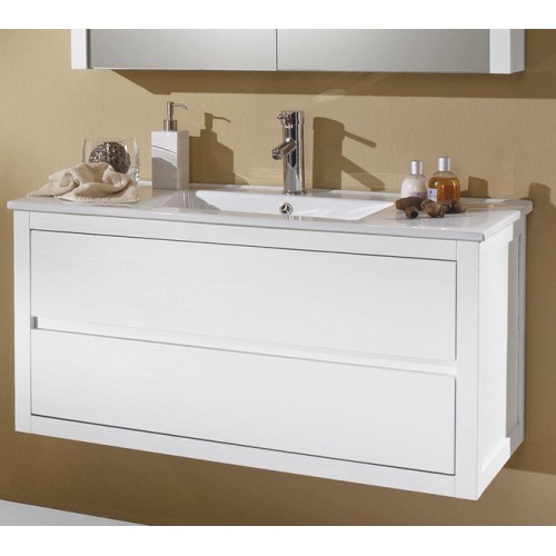 SAPHO NIKE 100-P skříňka s umyvadlem, š. 101cm, bianco NK-100P SAPHO NIKE 100-P skříňka s umyvadlem, š. 101cm, bianco NK-100P