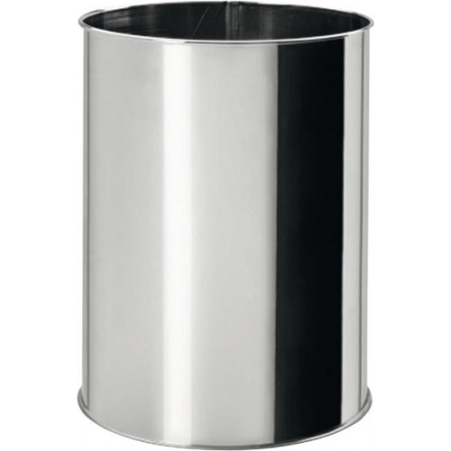 SAPHO Odpadkový koš bez víka 9l, leštěná nerez 115115031