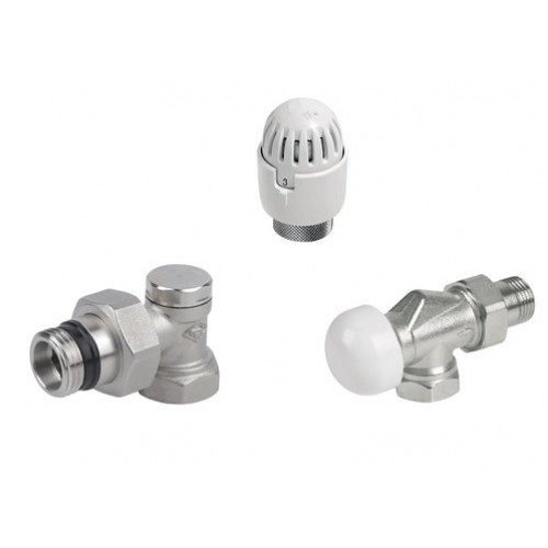 SAPHO PLUS termostatická sada ventilů axiální, nikl CP1273