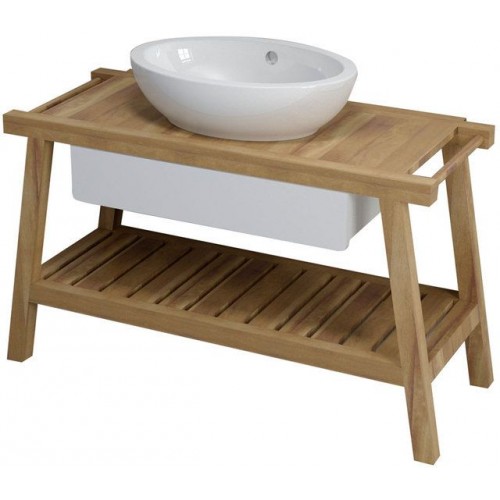 SAPHO PRIM umyvadlová skříňka 125x72x50cm, cedr/bílá PM120 SAPHO PRIM umyvadlová skříňka 125x72x50cm, cedr/bílá PM120