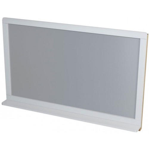 SAPHO PRIM zrcadlo s policí 133x83x14cm, bílá PM002 SAPHO PRIM zrcadlo s policí 133x83x14cm, bílá PM002