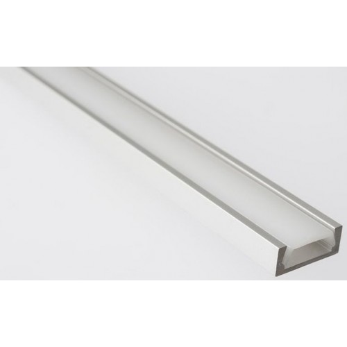 SAPHO LED U profil 15,2x6mm, eloxovaný hliník, 1m KL1888-1