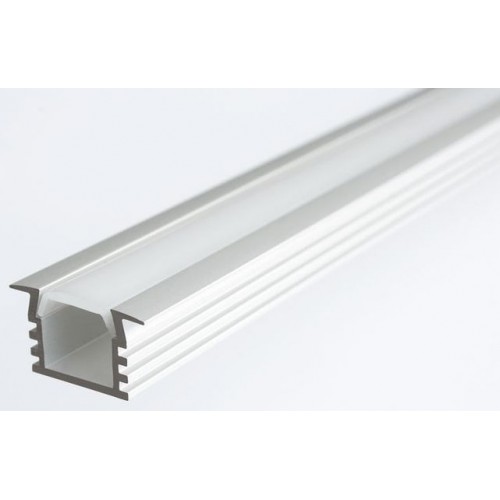 SAPHO LED zápustný profil 22x12mm, eloxovaný hliník, 2m KL3776-2 SAPHO LED zápustný profil 22x12mm, eloxovaný hliník, 2m KL3776-2