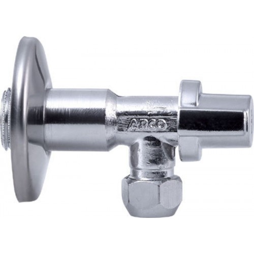 ARCO rohový ventil bez matky 1/2'x3/8', chrom A80MAC ARCO rohový ventil bez matky 1/2'x3/8', chrom A80MAC