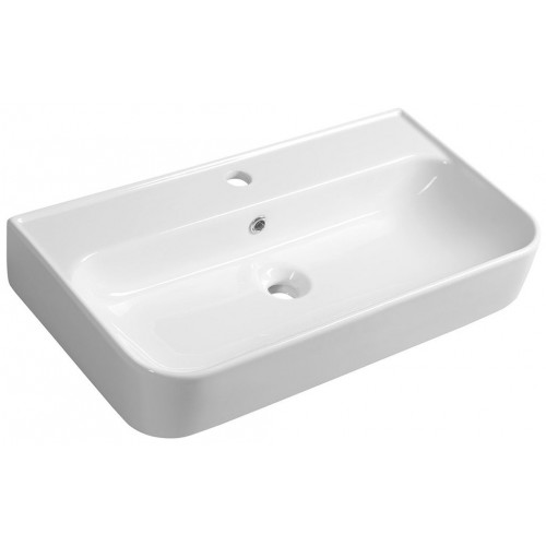 SISTEMA U Keramické umyvadlo 70x38cm, bílá 10PL53070