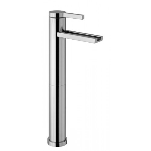 SAPHO SOLO stojánková umyvadlová baterie se žlábkem bez výpusti, výška 346mm, chrom