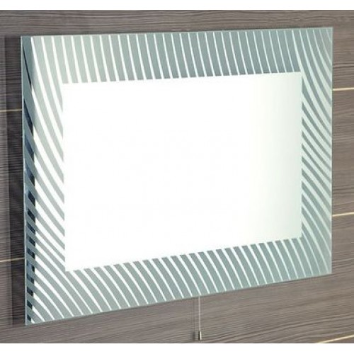 SAPHO SPARK zrcadlo s LED osvětlením 900x600mm, chrom NL642