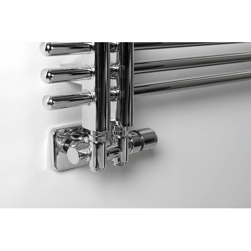 SAPHO TWIN COMBI přip. sada ventilů termostatická pro střed. připojení pravé, chrom CP5010
