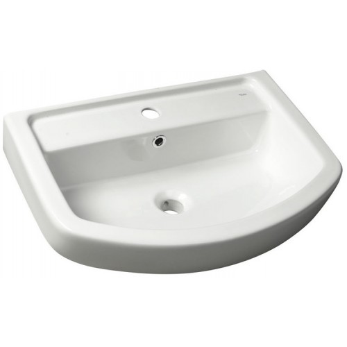 AQUALINE BASIC keramické umyvadlo 60x45cm, bílá 71122105