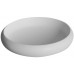 SAPHO THIN kulaté umyvadlo na desku, 400x112mm, bílá mat WN192