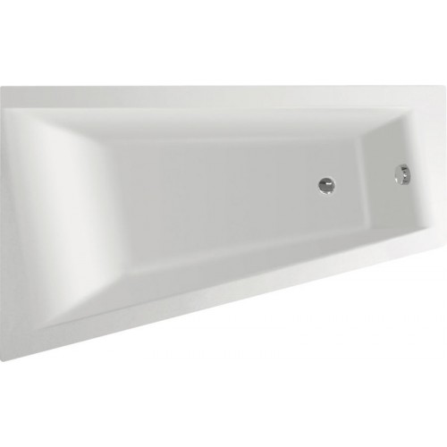 AQUALINE METUJE vana 160x100x42cm, levá, bílá G2610 AQUALINE METUJE vana 160x100x42cm, levá, bílá G2610