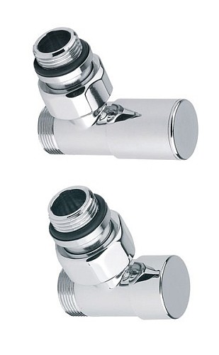 SAPHO COMPACT připojovací sada ventilů ruční rohová, chrom CP5015