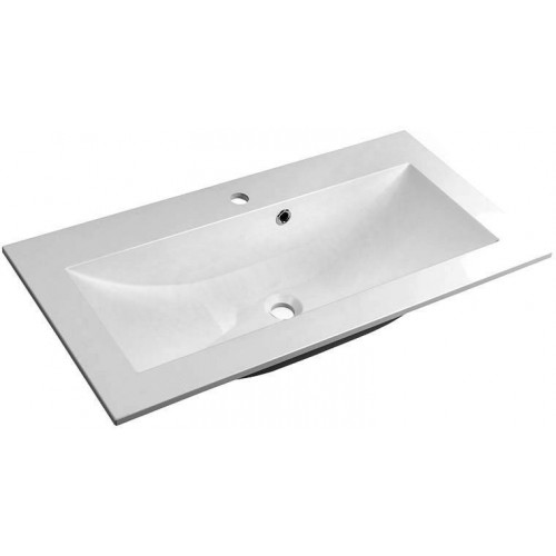SAPHO YUKON umyvadlo 90x45cm, litý mramor, bílá 55900 SAPHO YUKON umyvadlo 90x45cm, litý mramor, bílá 55900