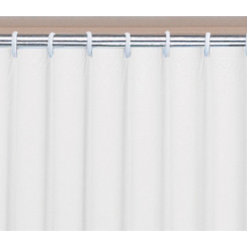 AQUALINE UNI sprchový závěs 120 x 200cm, vinyl, bílá 131111