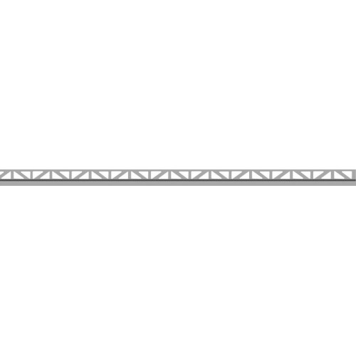 SAPHO ZEUS/SNOW Listelo Aluminio Mate listela 0,8x70 011155 SAPHO ZEUS/SNOW Listelo Aluminio Mate listela 0,8x70 011155