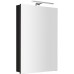 SAPHO GRETA Galerka s LED osvětlením, 60x70x14cm, černá mat GT060-0035