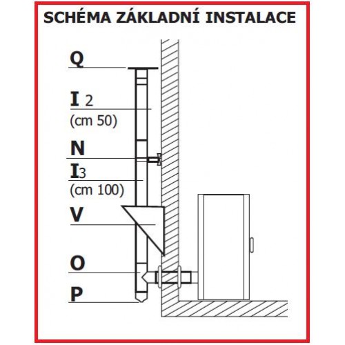 EDILKAMIN zátka s výstupem kondenzátu pro kamna na pelety 606370