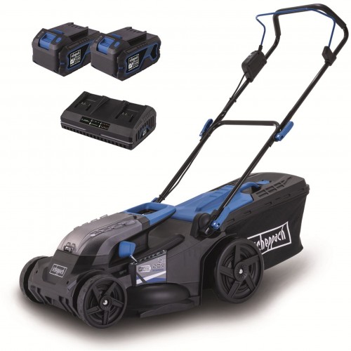 SCHEPPACH BC-MP430-X-SET XL2 - aku 2x 20 V IXES sekačka 4v1 s bezuhlíkovým motorem + 2x 4Ah baterie + nabíječka 5911415400