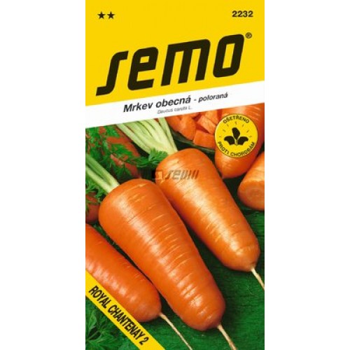 SEMO Mrkev obecná ROYAL CHANTENAY 2 22322 SEMO Mrkev obecná ROYAL CHANTENAY 2 22322