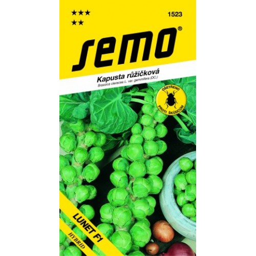 SEMO Kapusta růžičková LUNET F1 1523 SEMO Kapusta růžičková LUNET F1 1523