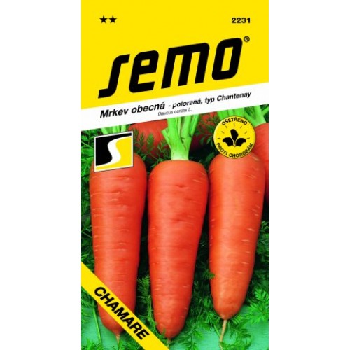 SEMO Mrkev obecná poloraná CHAMARE 22319 SEMO Mrkev obecná poloraná CHAMARE 22319