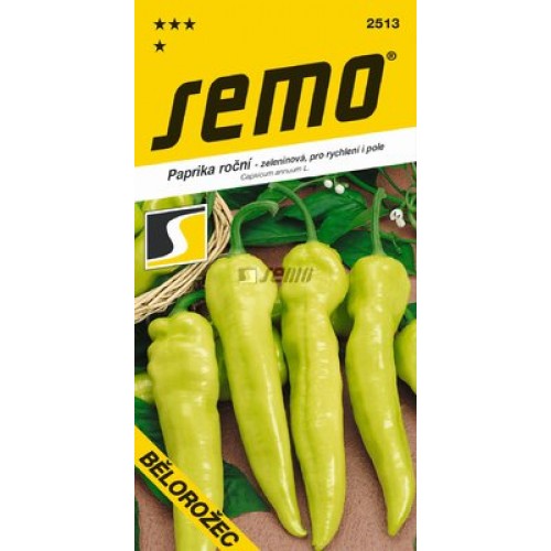 SEMO Paprika sladká BĚLOROŽEC 25139