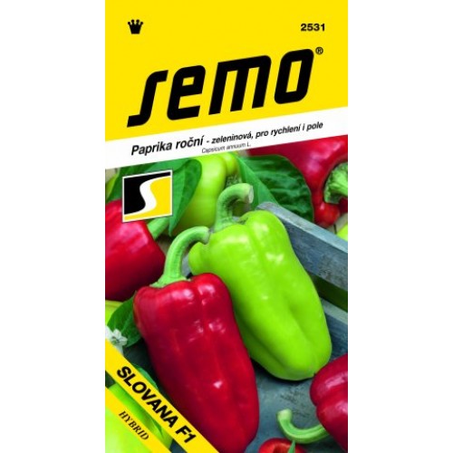 SEMO Paprika sladká SLOVANA F1 2531