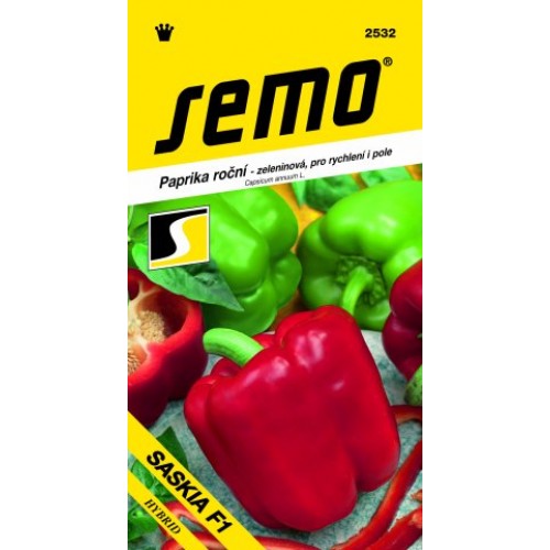 SEMO Paprika sladká SASKIA F1 2532