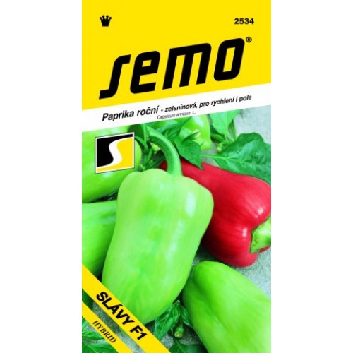 SEMO Paprika sladká SLÁVY F1 25349 SEMO Paprika sladká SLÁVY F1 25349