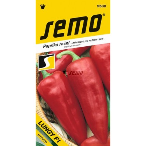SEMO Paprika sladká LUNGY F1 2538
