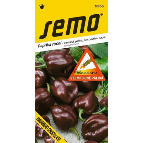 SEMO Paprika pálivá HABANERO CHOCOLATE 2555