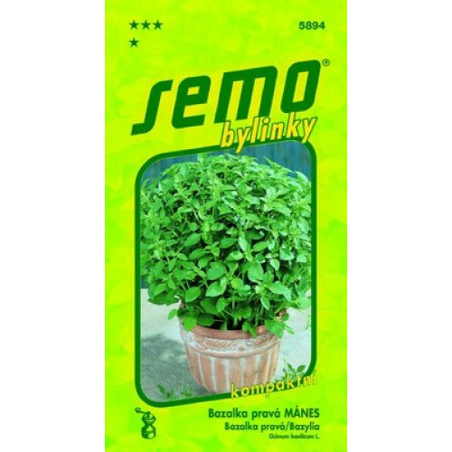 SEMO Bazalka pravá MÁNES 5894 SEMO Bazalka pravá MÁNES 5894