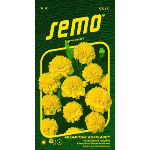 SEMO Aksamitník rozkladitý PETIT ŽLUTÝ 9515