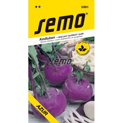 SEMO Kedluben AZUR - modrý 0351