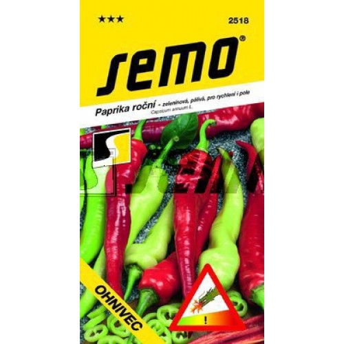 SEMO Paprika pálivá OHNIVEC 2518 SEMO Paprika pálivá OHNIVEC 2518