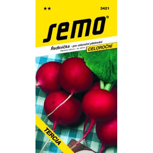 SEMO Ředkvička TERCIA - celoroční 3421 SEMO Ředkvička TERCIA - celoroční 3421