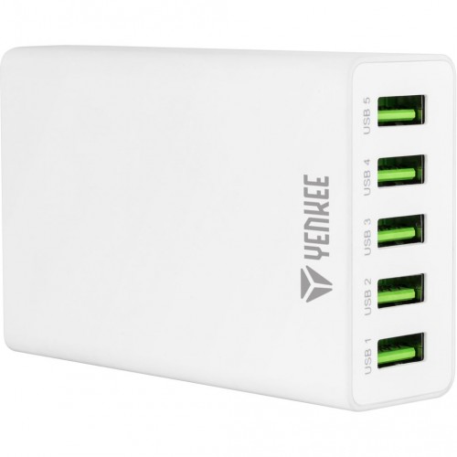 YENKEE YAC 3005WE USB nabíječka 5port 8A 30015712