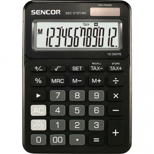 SENCOR SEC 372T/BK kalkulačka černá 45009800