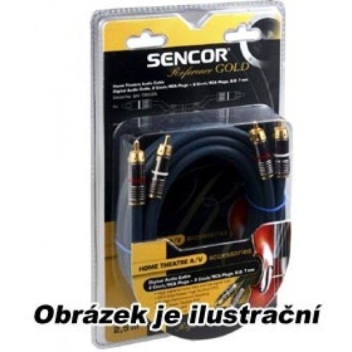 SENCOR AV kabel SAV 141-100 S-video kab.M-M 24K G 35020246