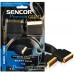 SENCOR AV kabel SAV 135-010 plochý SCART21p MM PG 35023976
