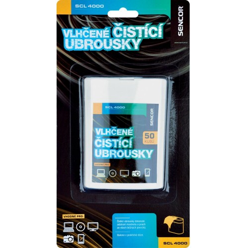 SENCOR SCL 4000 Čistící ubrousky vlhčené 35032659